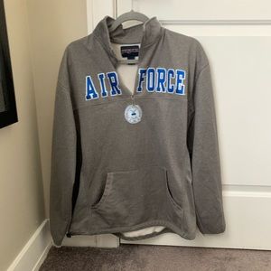 Air Force sweatshirt. Jansport brand. Size large